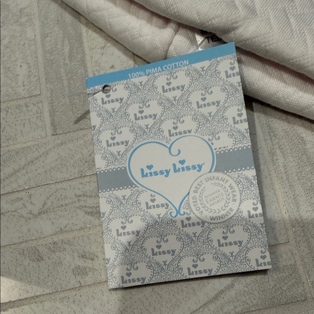 Kissy Kissy NWT Quilted Cozy Cream White Baby Hat - Picture 3 of 5